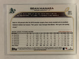 #281 Sean Manaea Oakland Athletics 2022 Topps Series One Baseball Card MLB