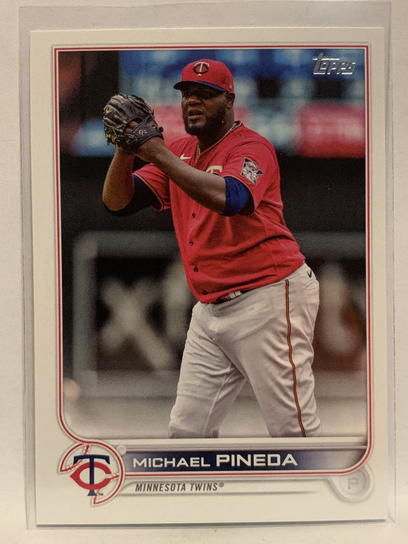 #189 Michael Pineda Minnesota Twins 2022 Topps Series One Baseball Card MLB