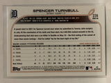 #228 Spencer Turnbull Detroit Tigers 2022 Topps Series One Baseball Card MLB