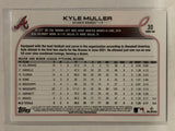 #30 Kyle Muller Rookie Atlanta Braves 2022 Topps Series One Baseball Card MLB