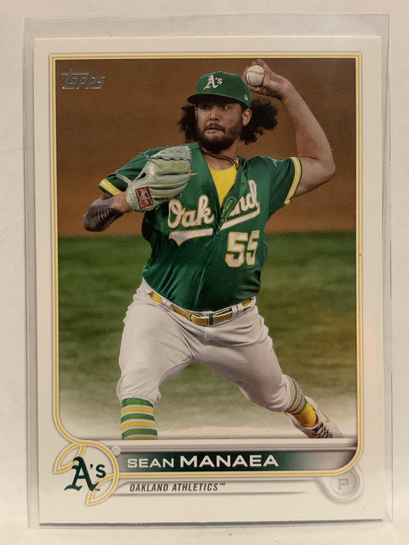 #281 Sean Manaea Oakland Athletics 2022 Topps Series One Baseball Card MLB