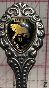 Taurus Apr 20 May 19 Horoscope Misc Souvenir Spoon