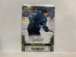 #140 Logan Couture San Jose Sharks 2020-21 Upper Deck MVP Hockey Card MN