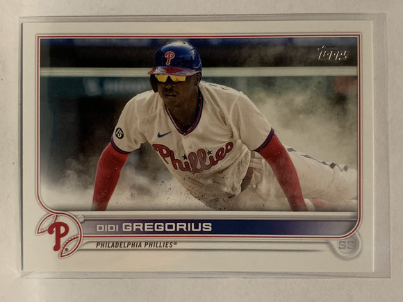 #44 Didi Gregorius Philadelphia Phillies 2022 Topps Series One Baseball Card MLB
