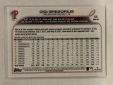 #44 Didi Gregorius Philadelphia Phillies 2022 Topps Series One Baseball Card MLB