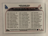 #238 Moving On Chris Tatlor Walks Off 2022 Topps Series One Baseball Card MLB