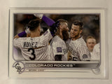 #222 Coors Field Colorado Rockies 2022 Topps Series One Baseball Card MLB