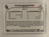 #222 Coors Field Colorado Rockies 2022 Topps Series One Baseball Card MLB