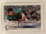 #156 Logan Gilbert Rookie Seattle Mariners 2022 Topps Series One Baseball Card MLB