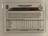 #156 Logan Gilbert Rookie Seattle Mariners 2022 Topps Series One Baseball Card MLB