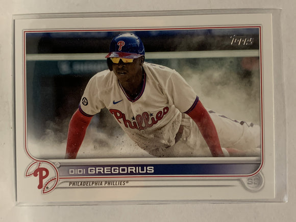 #44 Didi Gregorius Philadelphia Phillies 2022 Topps Series One Baseball Card MLB
