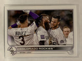 #222 Coors Field Colorado Rockies 2022 Topps Series One Baseball Card MLB