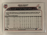 #280 John Gant Minnesota Twins 2022 Topps Series One Baseball Card MLB