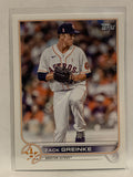 #51 Zack Greinke Houston Astros 2022 Topps Series One Baseball Card MLB