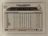 #51 Zack Greinke Houston Astros 2022 Topps Series One Baseball Card MLB