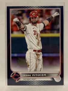 2022 Topps Baseball Card Jesse Winker Cincinnati Reds #81
