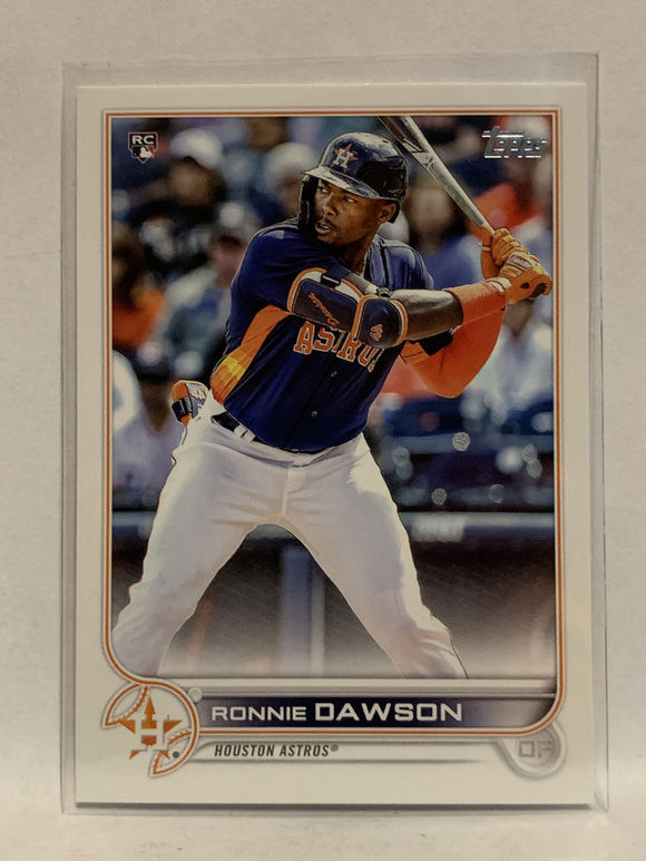 #231 Ronnie Dawson Rookie Houston Astros 2022 Topps Series One Baseball Card MLB