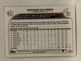 #231 Ronnie Dawson Rookie Houston Astros 2022 Topps Series One Baseball Card MLB