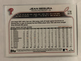 #178 Jean Segura Philadelphia Phillies 2022 Topps Series One Baseball Card MLB