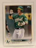 #294 Yan Gomes Oakland Athletics 2022 Topps Series One Baseball Card MLB