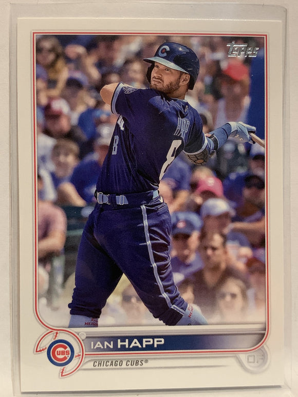 #143 Ian Happ Chicago Cubs 2022 Topps Series One Baseball Card MLB