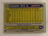 #T87-9 Fernando Tatis Jr San Diego Padres 2022 Topps Series One Baseball Card MLB