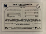 #121 Yankee Stadium New York Yankees 2022 Topps Series One Baseball Card MLB