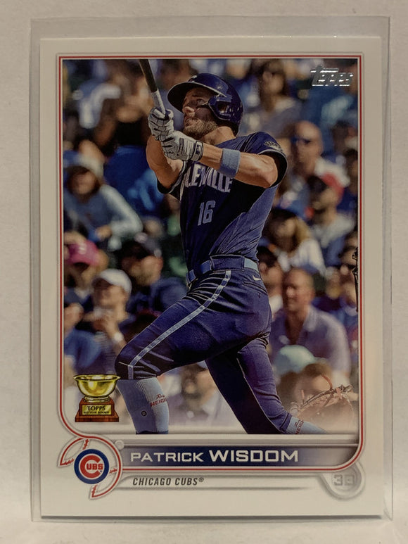 #271 Patrick Wisdom Rookie Chicago Cubs 2022 Topps Series One Baseball Card MLB