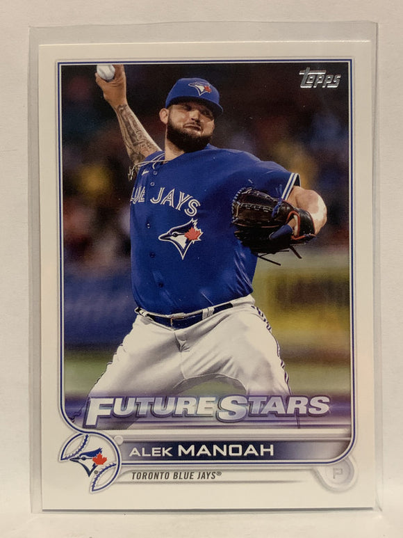 #248 Alek Manoah Rookie Toronto Blue Jays 2022 Topps Series One Baseball Card MLB