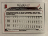 #88 Travis Shaw Boston Red Sox 2022 Topps Series One Baseball Card MLB