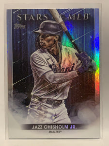 #SMLB-10 Jazz Chisholm Jr Stars of MLB Miami Marlins 2022 Topps Series One Baseball Card MLB