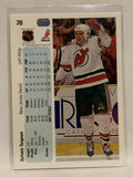 #70 Sylvain Turgeon New Jersey Devils 1990-91 Upper Deck Hockey Card NHL