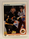 #260 Dan Quinn Vancouver Canucks 1990-91 Upper Deck Hockey Card NHL