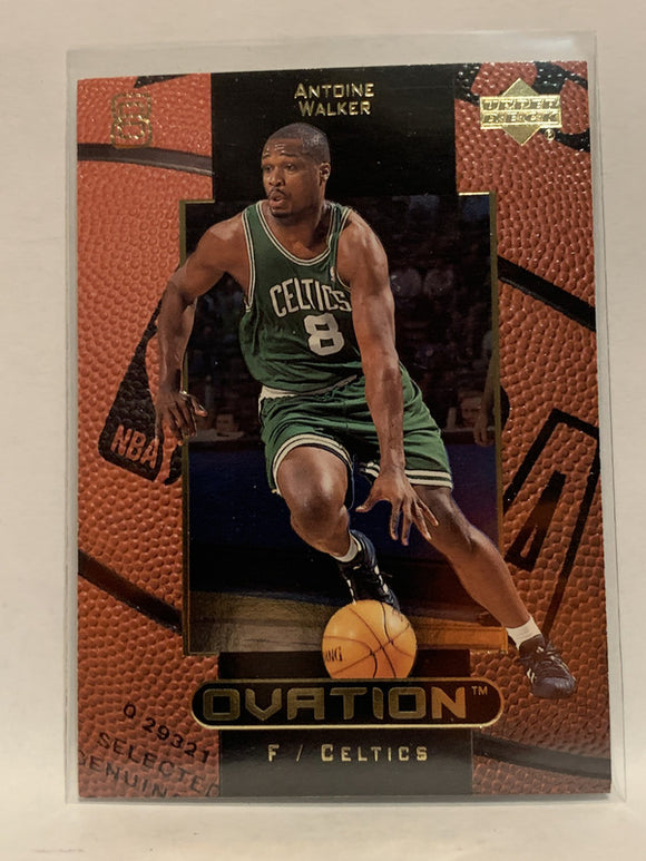 #3 Antoine Walker Boston Celtics 1999-00 Upper Deck Ovation Basketball Card NBA