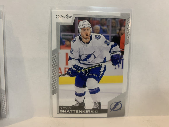 #492 Kevin Shattenkirk Tampa Bay Lightning 2020-21 O-PEE-CHEE Hockey Card MS