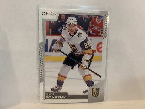 #363 Paul Stastny Vegas Golden Knights 2020-21 O-PEE-CHEE Hockey Card MS