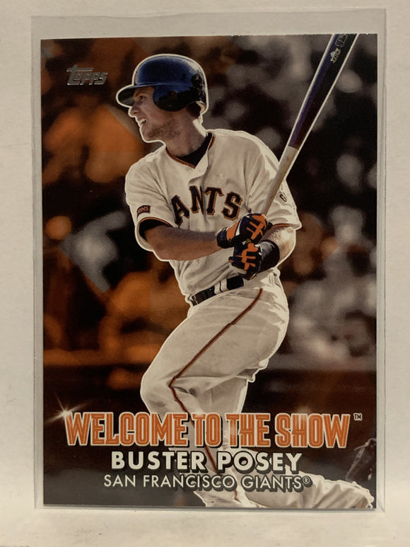 #WTTS-3 Buster Posey San Francisco Giants 2022 Topps Series One Baseball Card MLB