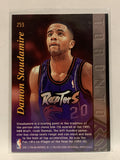 #253 Damon Stoudamire Toronto Raptors 1995-96 Fleer Ultra Basketball Card NBA