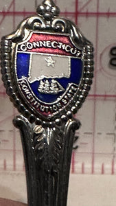 Connecticut Constitution State Connecticut Souvenir Spoon