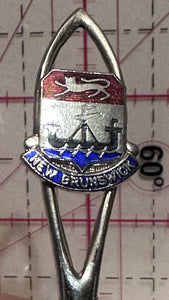 St Andrews New Brunswick Crest Emblem BMCo New Brunswick Souvenir Spoon