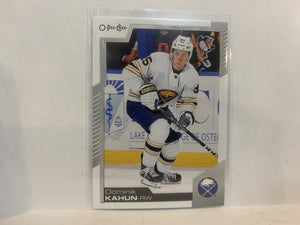 #93 Dominik Kahun Buffalo Sabres 2020-21 O-PEE-CHEE Hockey Card MU