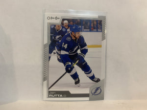 #452 Jan Rutta Tampa Bay Lightning 2020-21 O-PEE-CHEE Hockey Card MU