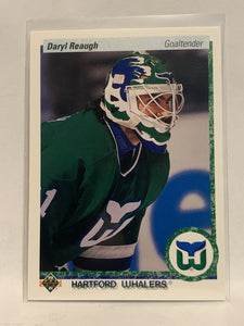 # 541 Daryl Reaugh Hartford Whalers 1990-91 Upper Deck Hockey Card