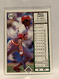 # 270 Barry Larkin Cincinnati Reds 1989 Upper Deck Baseball Card