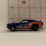 Blue Mustang Mach 1 ©1997 Hot Wheels Diecast Car FO