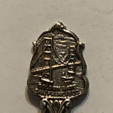 Golden Gate Bridge San Francisco California Collectable Souvenir Spoon AZ