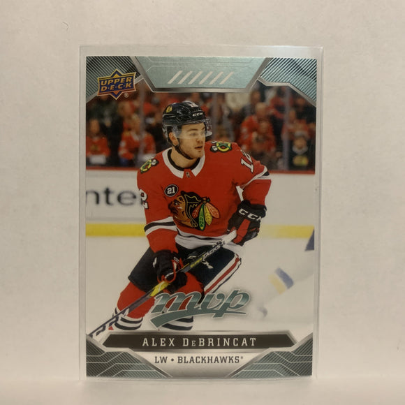 #67 Alex Debrincat Chicago Blackhawks 2019-20 Upper Deck MVP Hockey Card LH