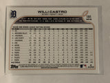 # 191 Willi Castro Detroit Tigers 2022 Topps Series 1 Baseball Card