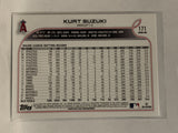 # 171 Kurt Suzuki Los Angeles Angels 2022 Topps Series 1 Baseball Card