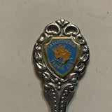 Armstrong BC Saskatchewan Prairie Lily Collectable Souvenir Spoon BB